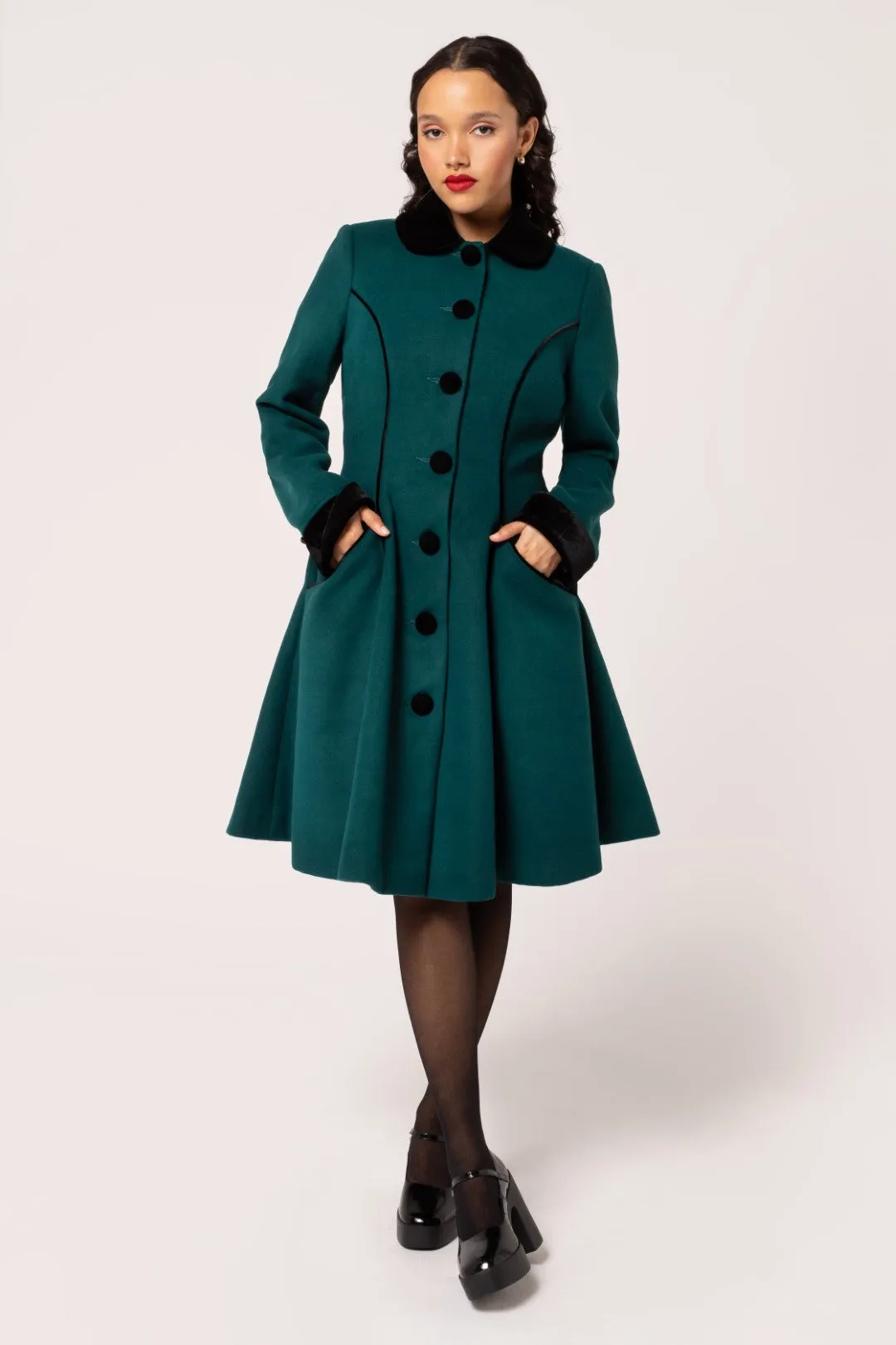 Harper Coat sold by Hell Bunny product image thumbnail 3