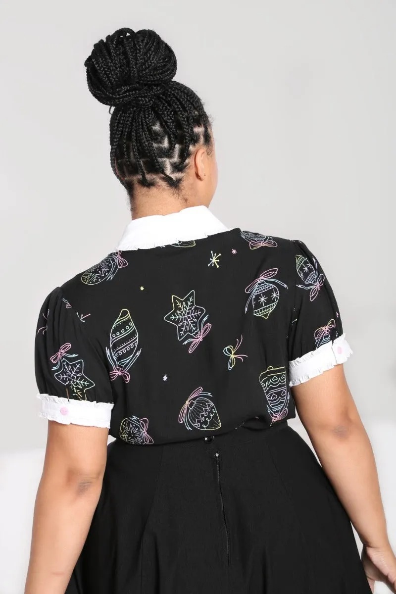 Merry Blouse sold by Hell Bunny product image thumbnail 2