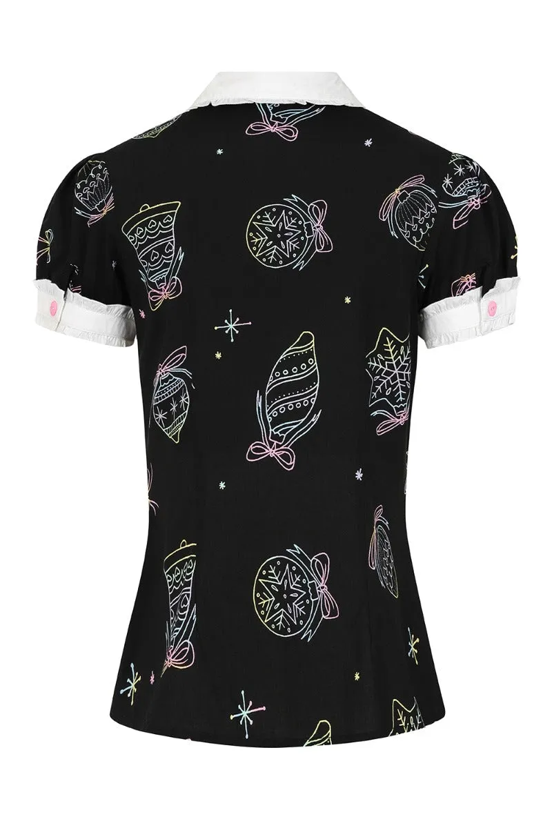 Merry Blouse sold by Hell Bunny product image thumbnail 5