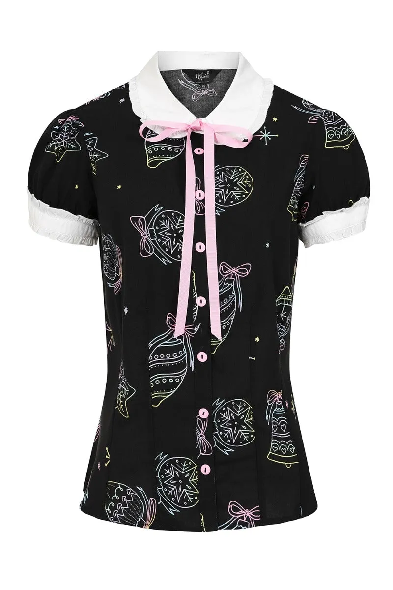 Merry Blouse sold by Hell Bunny product image thumbnail 4