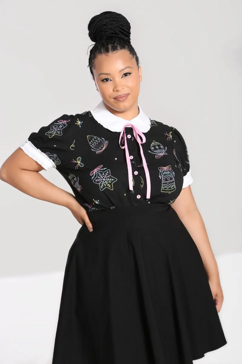 Merry Blouse sold by Hell Bunny product image thumbnail 3