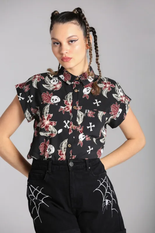 Alani Shirt sold by Hell Bunny