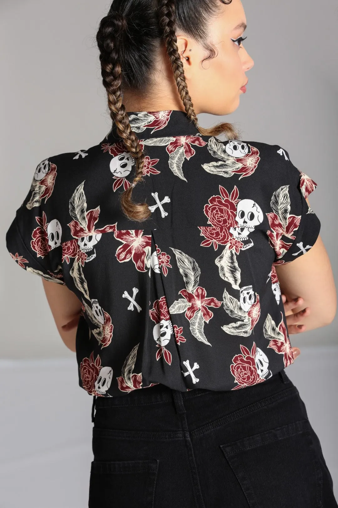 Alani Shirt sold by Hell Bunny product image thumbnail 4