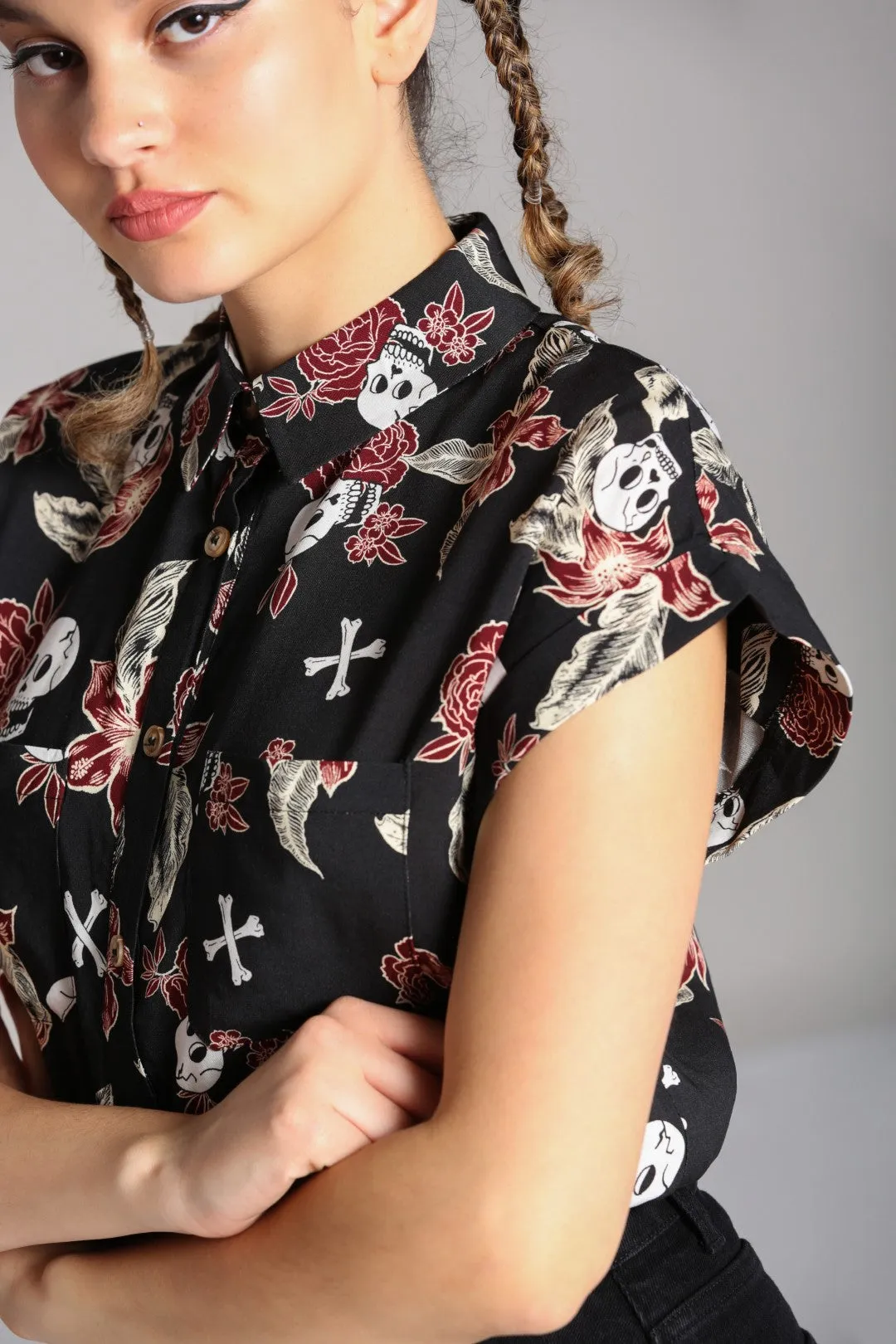 Alani Shirt sold by Hell Bunny product image thumbnail 3
