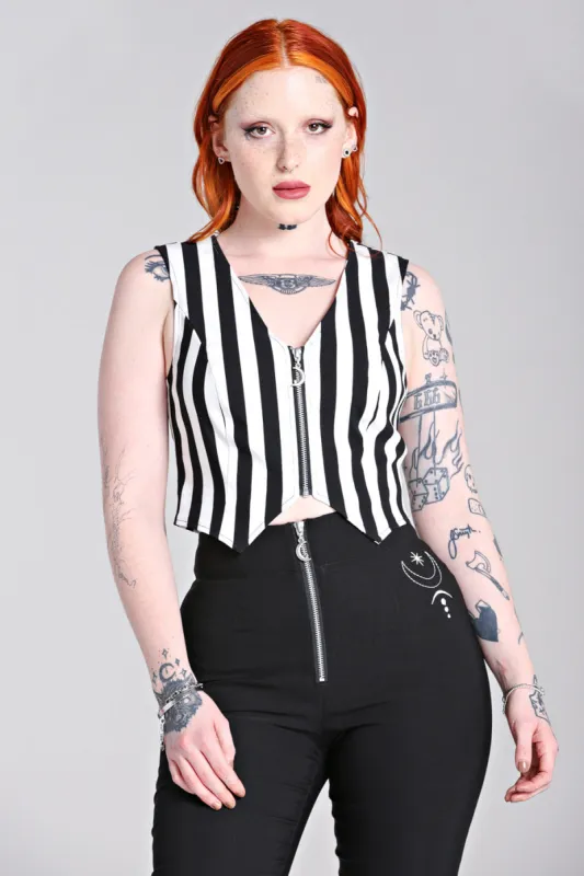 Gaspar Waistcoat sold by Hell Bunny