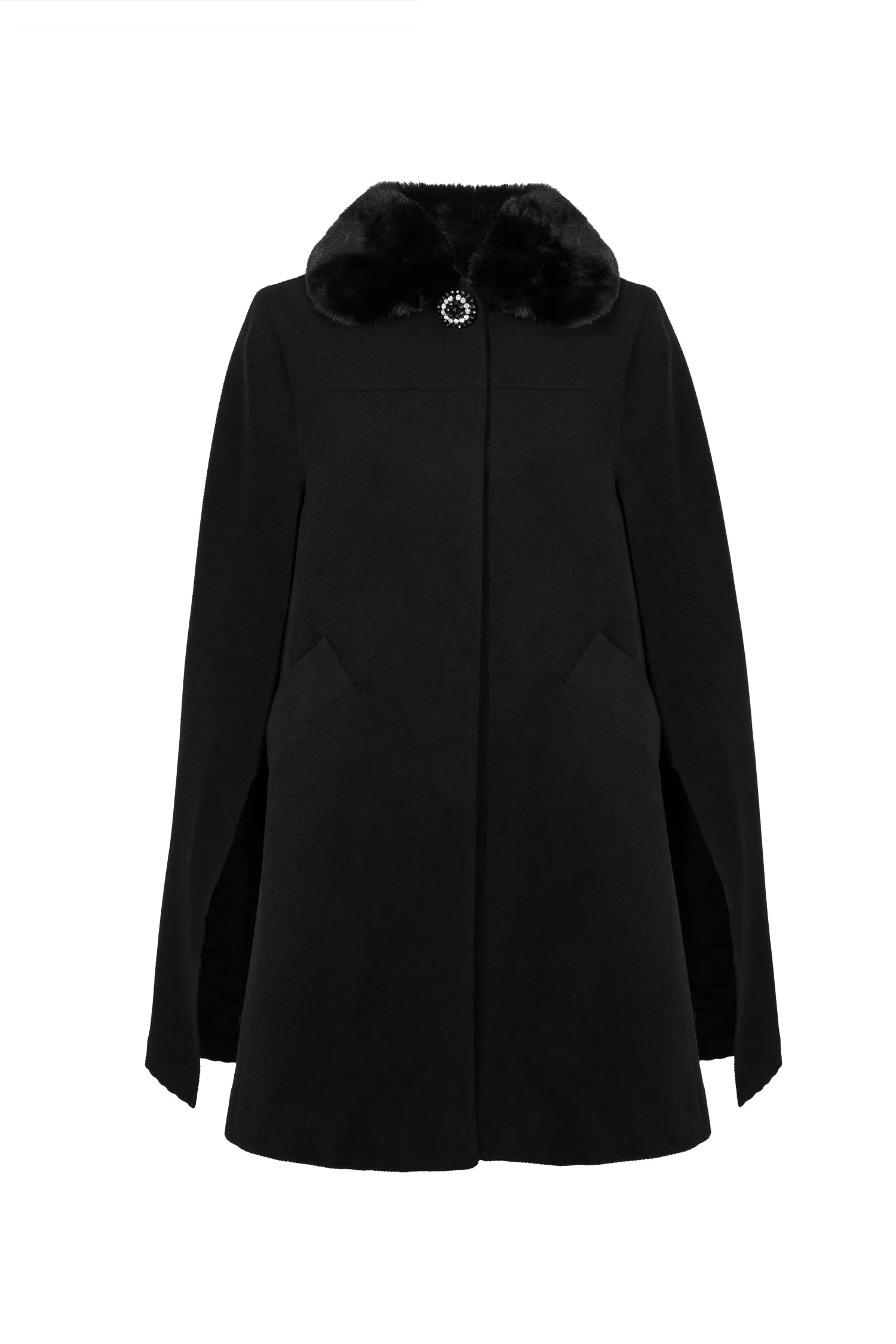 Devon Cape Coat sold by Hell Bunny product image thumbnail 5