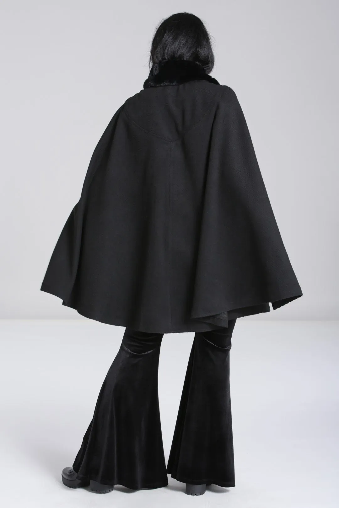 Devon Cape Coat sold by Hell Bunny product image thumbnail 4