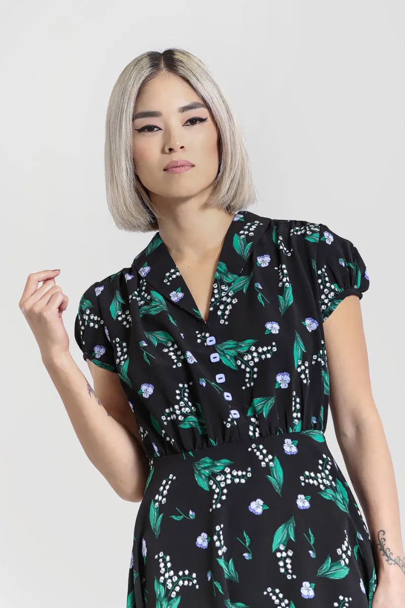 Good Luck Mid Dress sold by Hell Bunny product image thumbnail 4