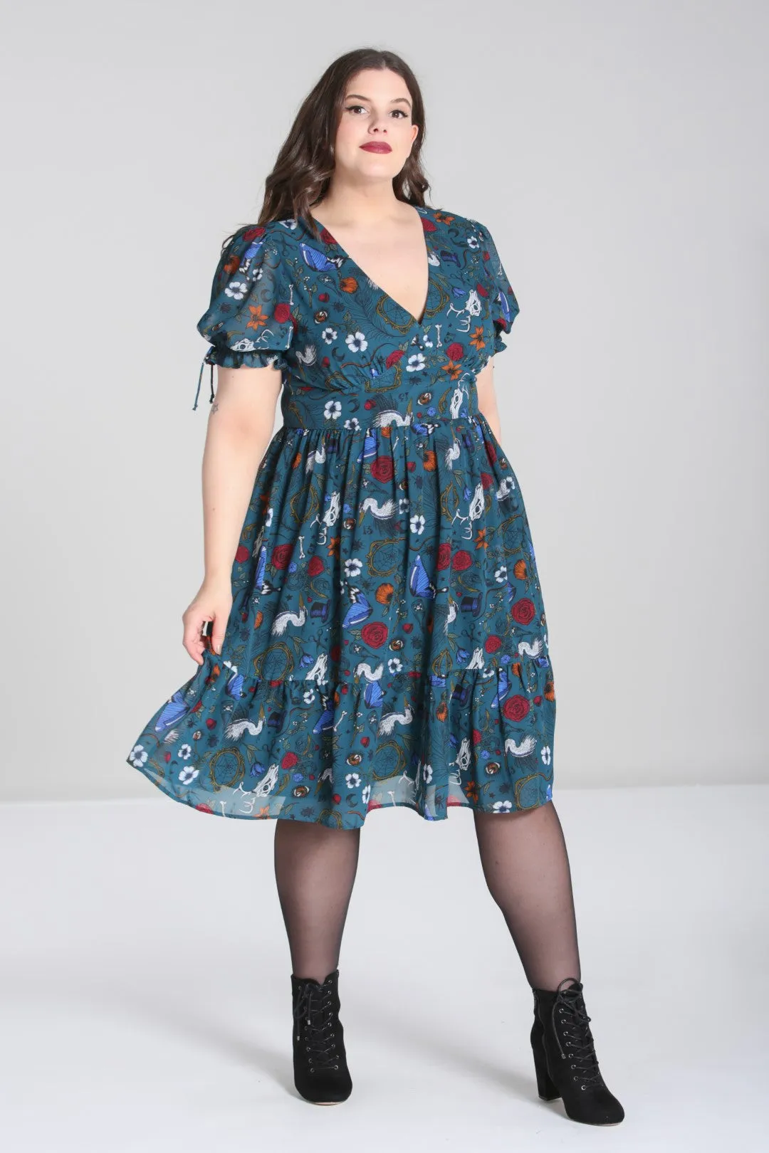 Sianna Midi Dress sold by Hell Bunny product image thumbnail 2