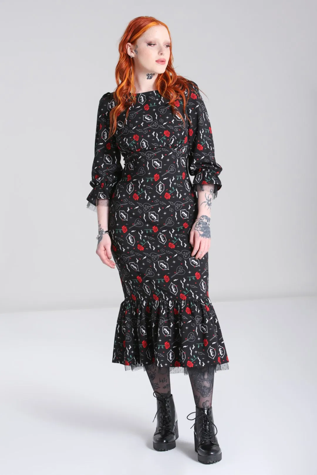 Lilith Maxi Dress sold by Hell Bunny product image thumbnail 3