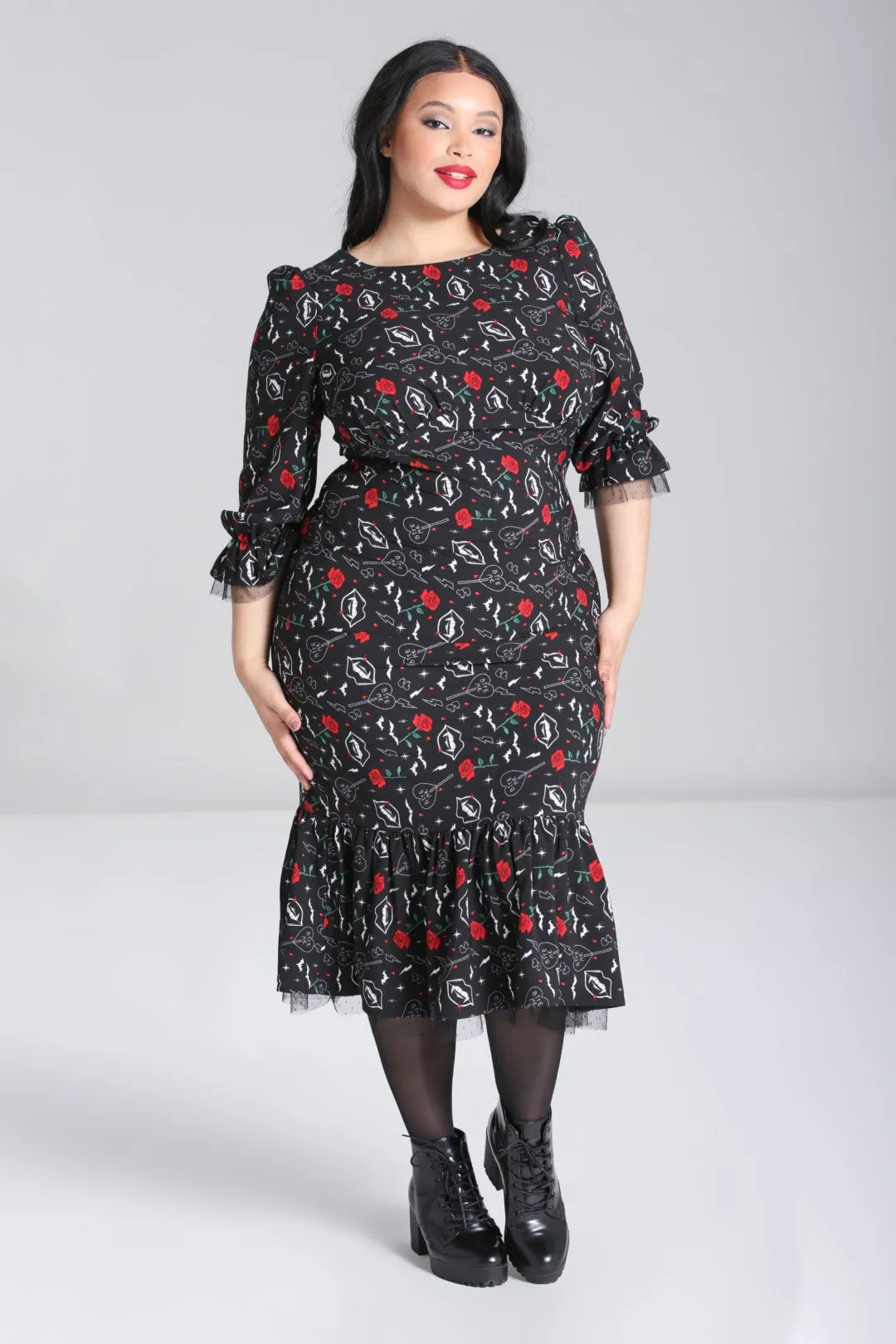 Lilith Maxi Dress sold by Hell Bunny product image thumbnail 2