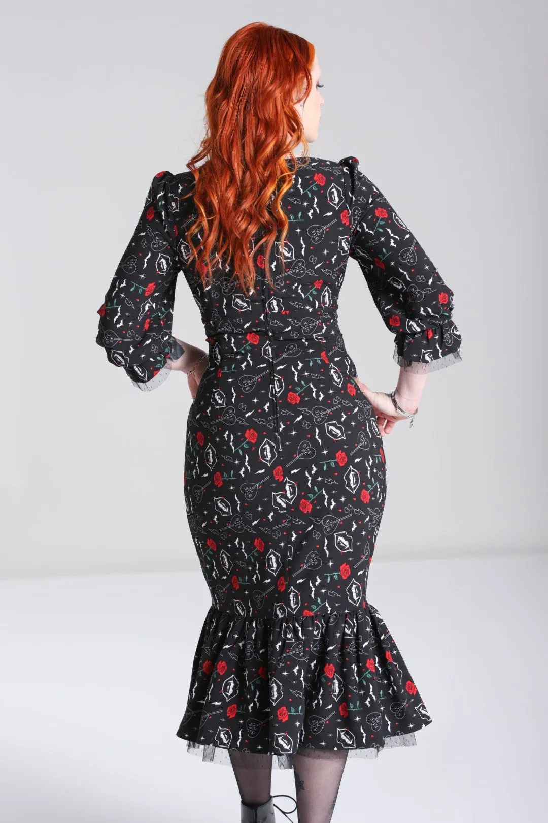 Lilith Maxi Dress sold by Hell Bunny product image thumbnail 4