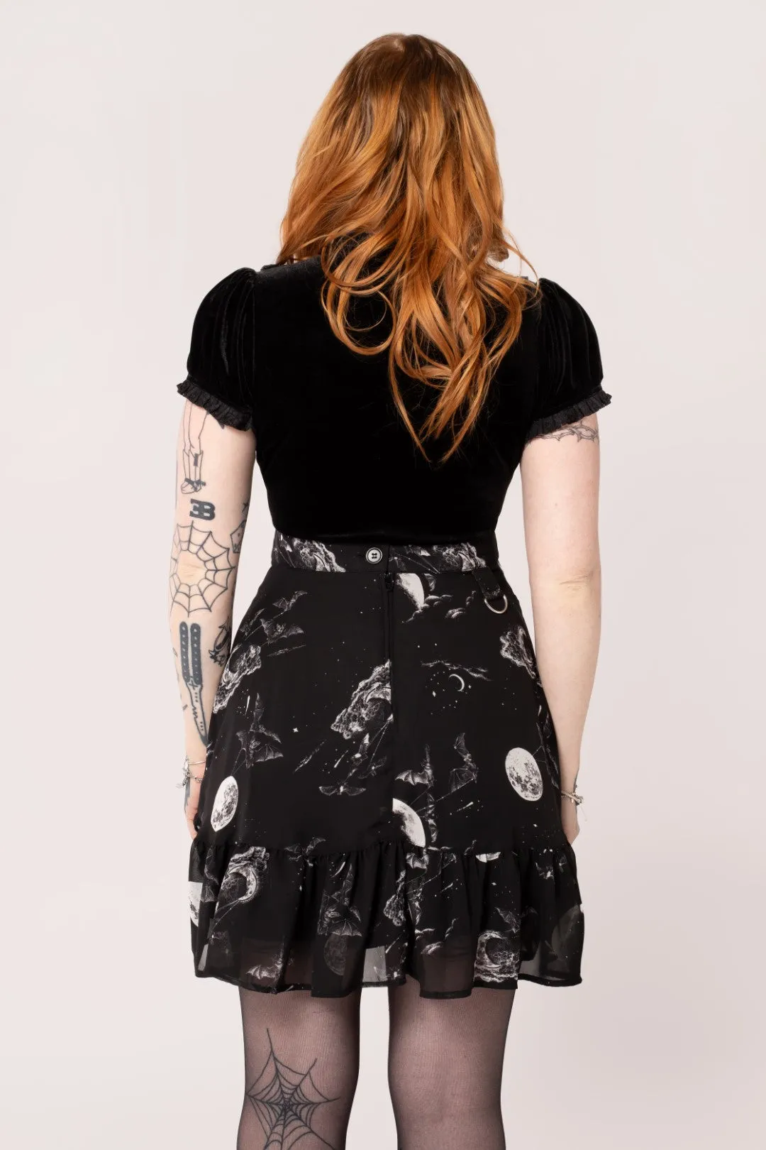 Over The Moon Skirt sold by Hell Bunny product image thumbnail 4