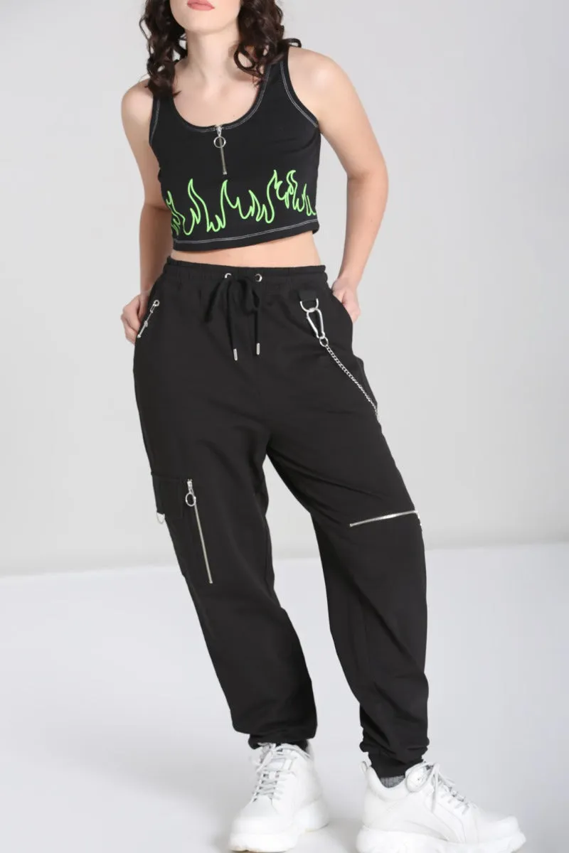 Ramona Joggers sold by Hell Bunny