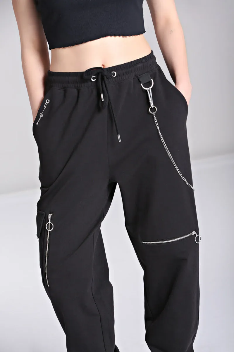 Ramona Joggers sold by Hell Bunny product image thumbnail 3