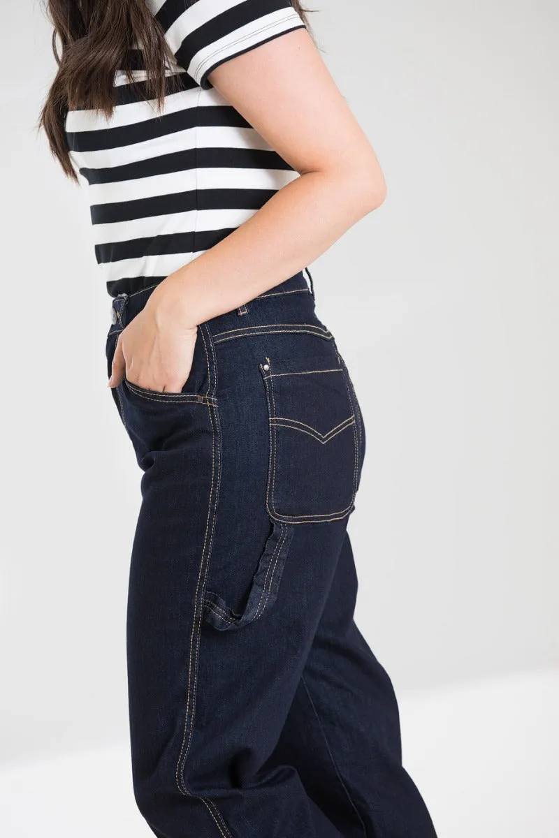 Carpenter Denim Jeans sold by Hell Bunny product image thumbnail 2