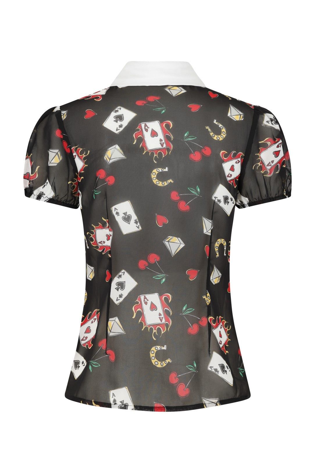 Viva Las Vegas Blouse sold by Hell Bunny product image thumbnail 5