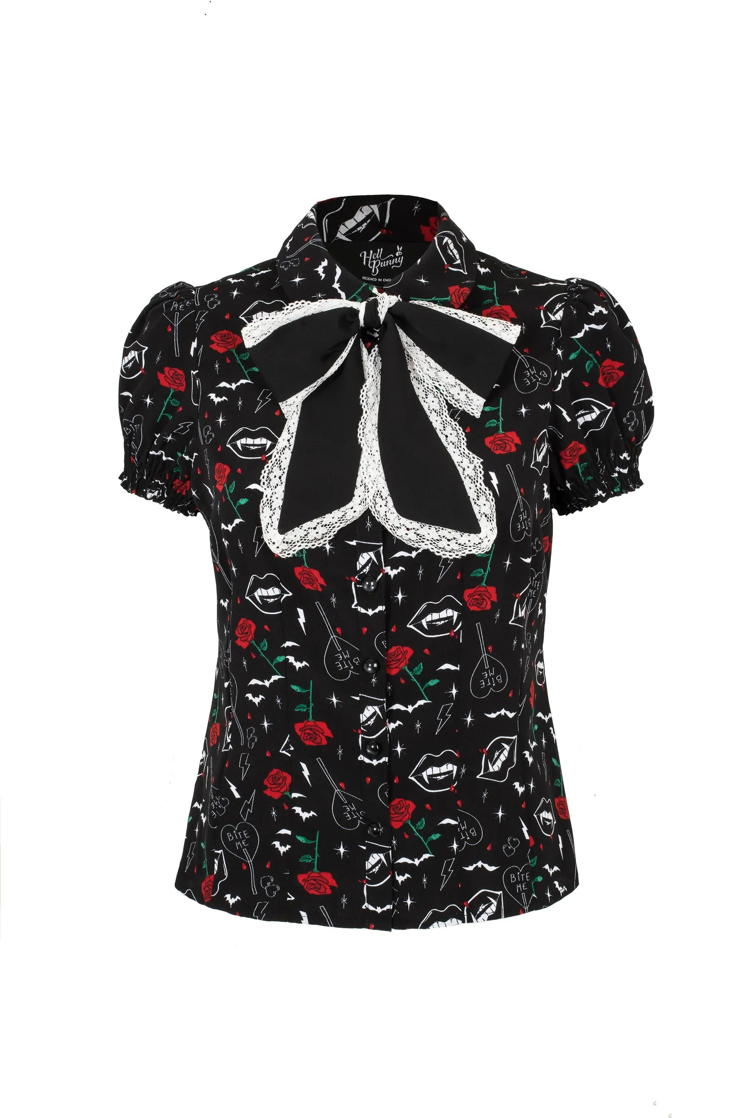 Lilith Blouse sold by Hell Bunny product image thumbnail 5
