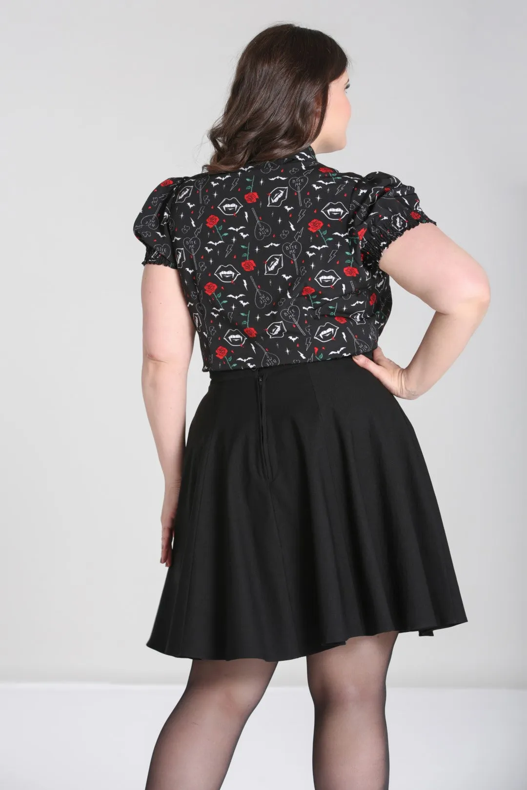 Lilith Blouse sold by Hell Bunny product image thumbnail 4