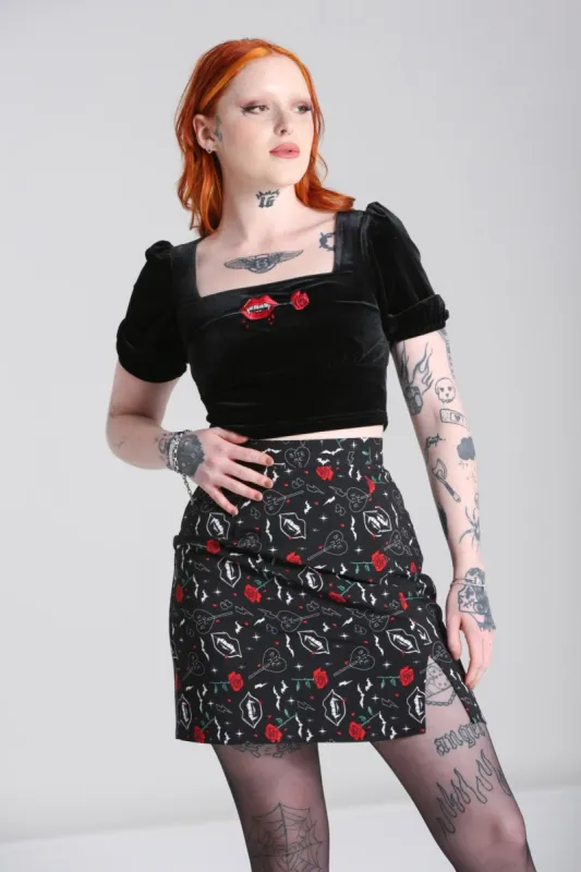 Lilith Skirt sold by Hell Bunny