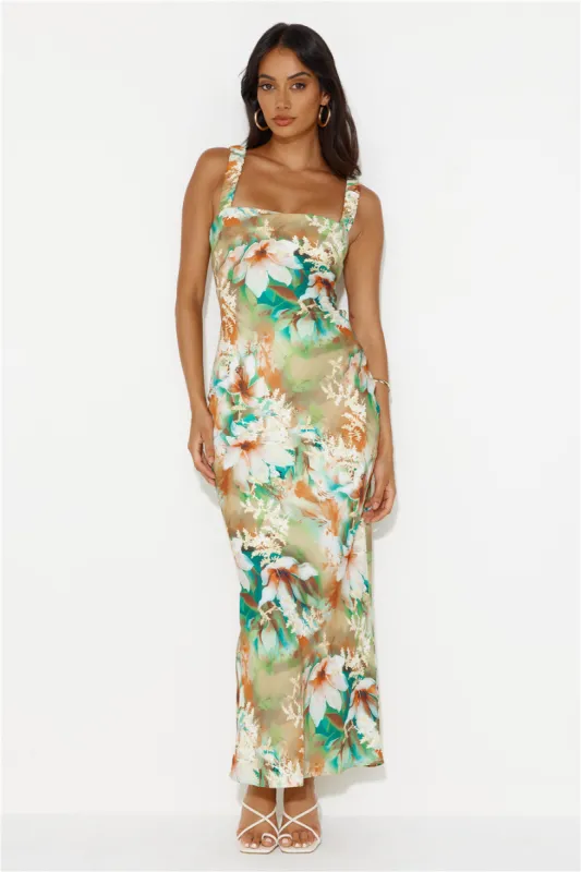 One Step Further Maxi Dress Yellow sold by Hello Molly
