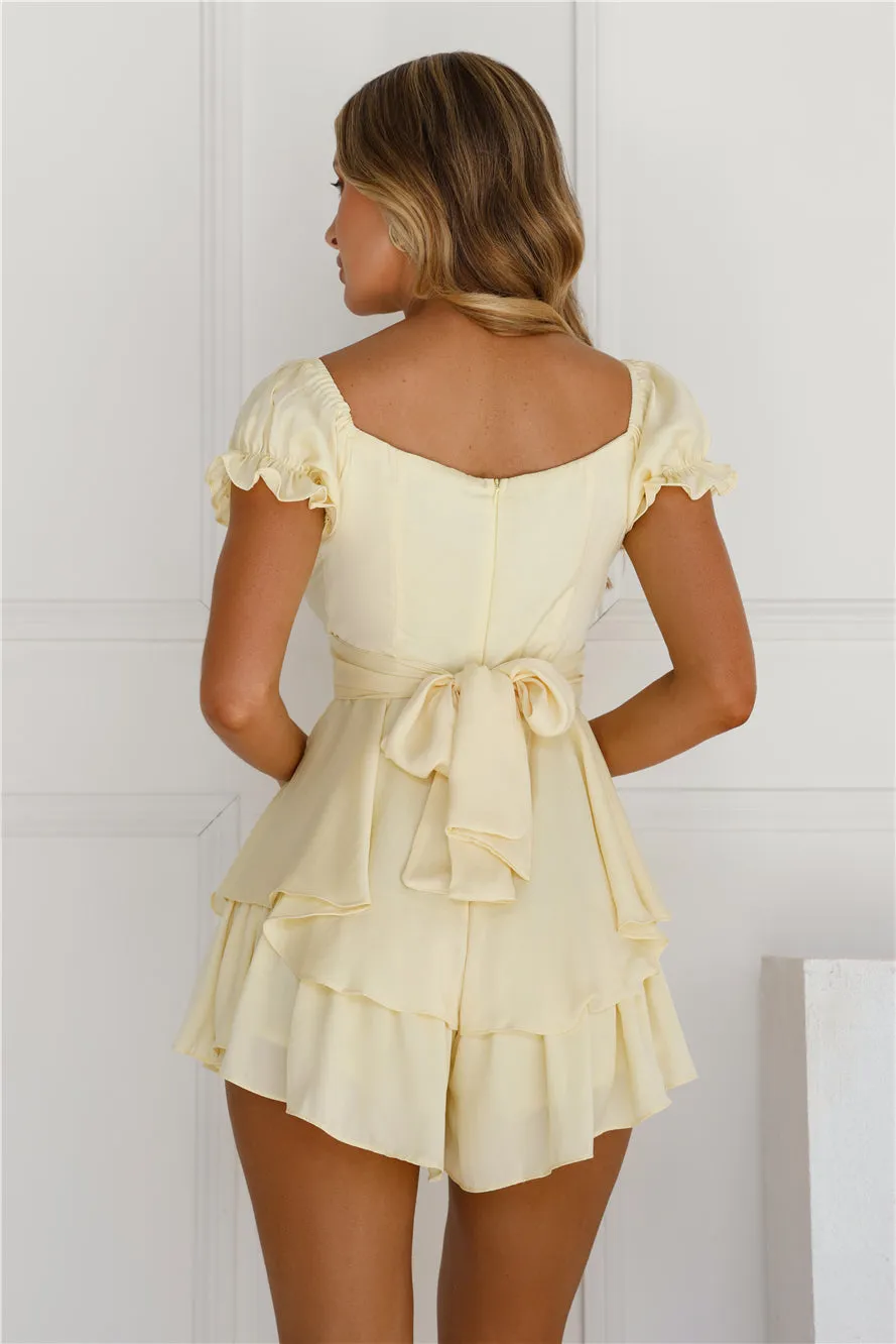 Proper Credit Romper Yellow sold by Hello Molly product image thumbnail 4