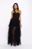 Lavish Style Tulle Maxi Dress Black sold by Hello Molly