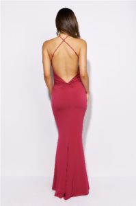 Formal Entrance Maxi Dress Cherry sold by Hello Molly