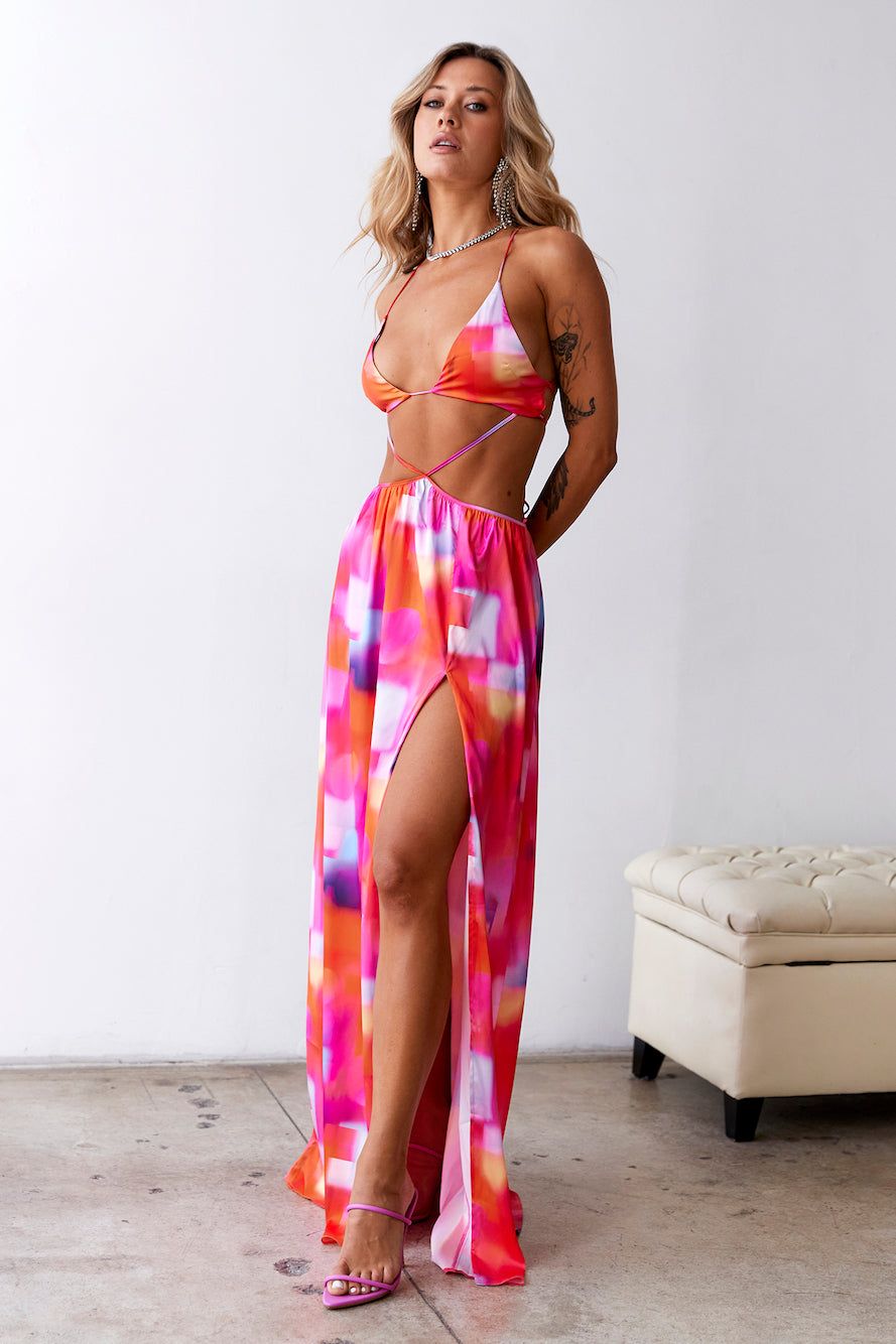 HELLO MOLLY New Sensations Maxi Dress Multi sold by Hello Molly product image thumbnail 5
