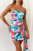 HELLO MOLLY Happiness Strapless Mini Dress Mint sold by Hello Molly