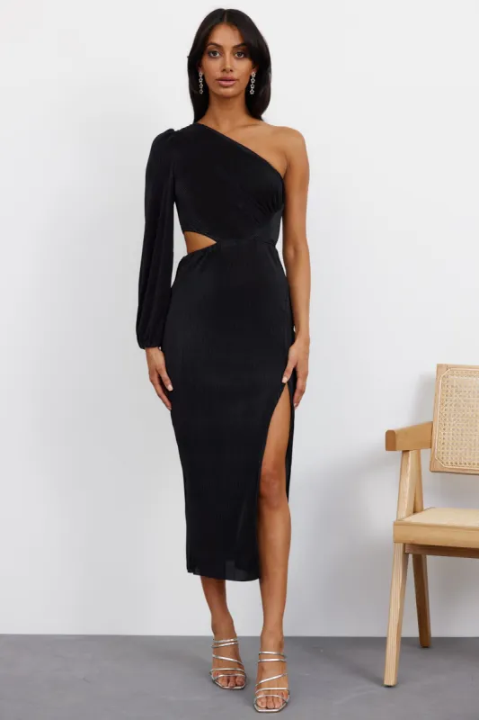 Honey Lover Midi Dress Black sold by Hello Molly
