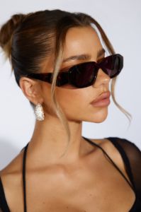 BANBÉ The Nina Sunglasses Havana Auburn sold by Hello Molly