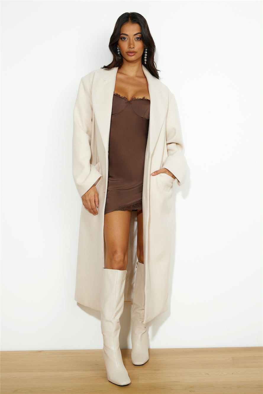 LIONESS Olsen Coat Cream sold by Hello Molly product image thumbnail 3