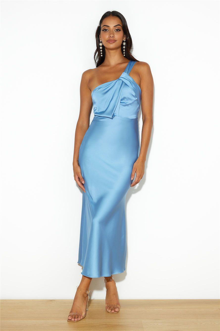 Adore Sunsets Midi Dress Blue sold by Hello Molly product image thumbnail 2