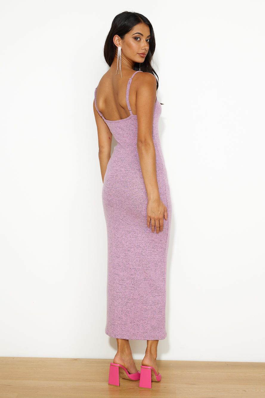 Summer In The Winter Maxi Dress Purple sold by Hello Molly product image thumbnail 4