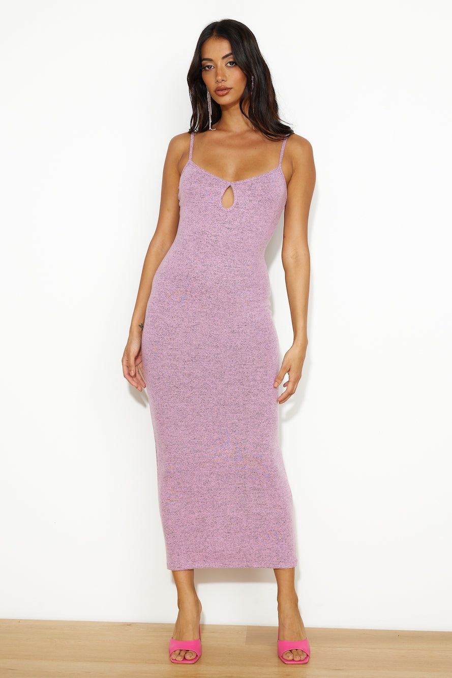 Summer In The Winter Maxi Dress Purple sold by Hello Molly