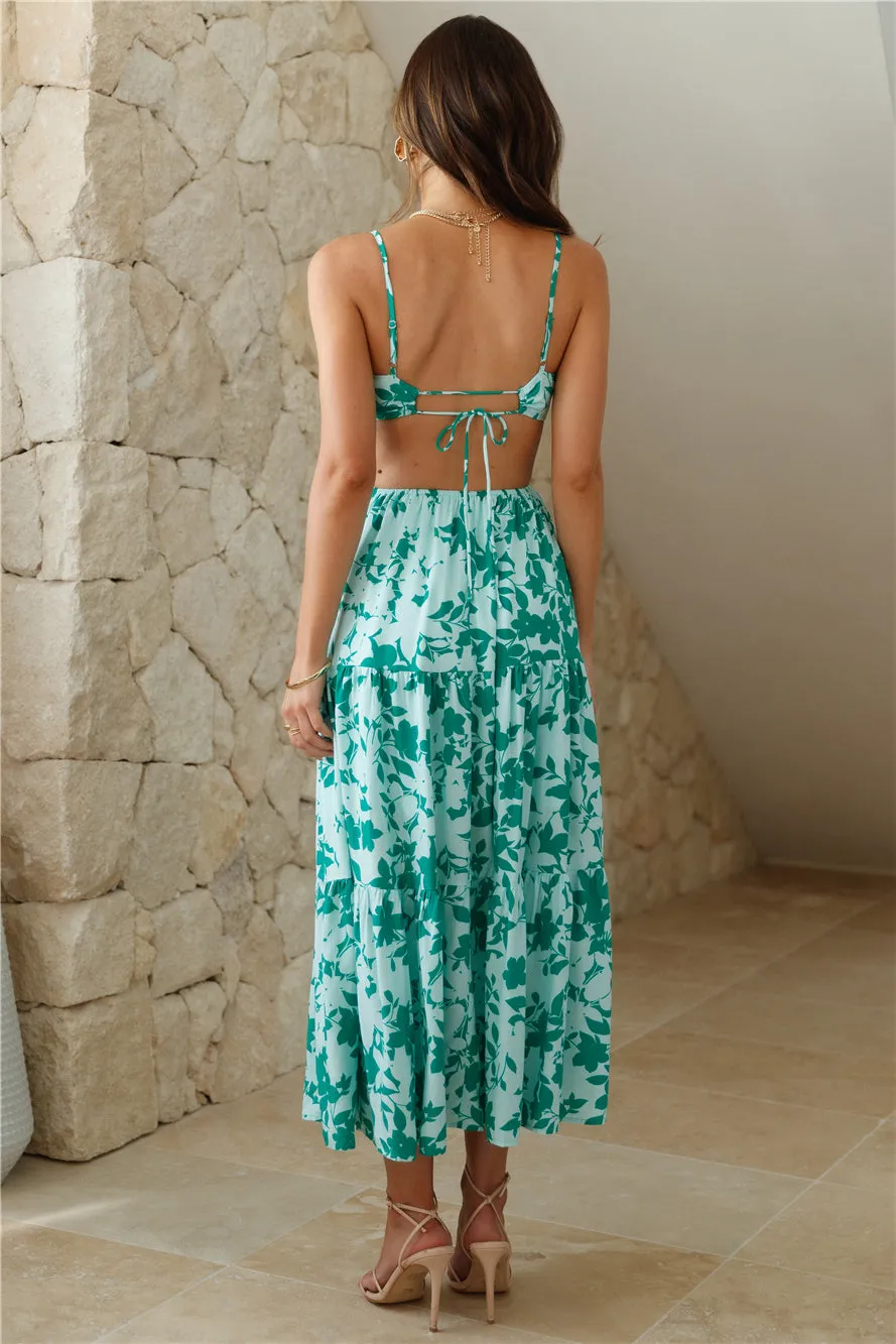 Loving Everything Maxi Dress Green sold by Hello Molly product image thumbnail 5