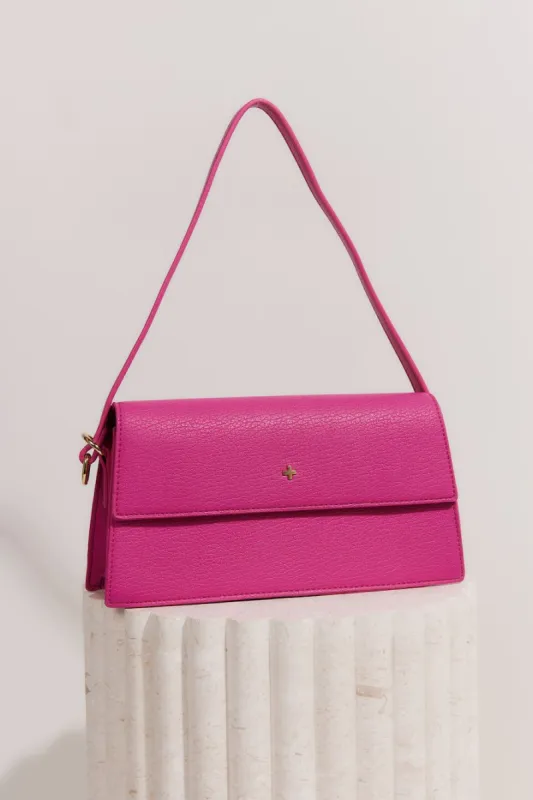 PETA + JAIN Starri Bag Fuschia Pebble Gold sold by Hello Molly
