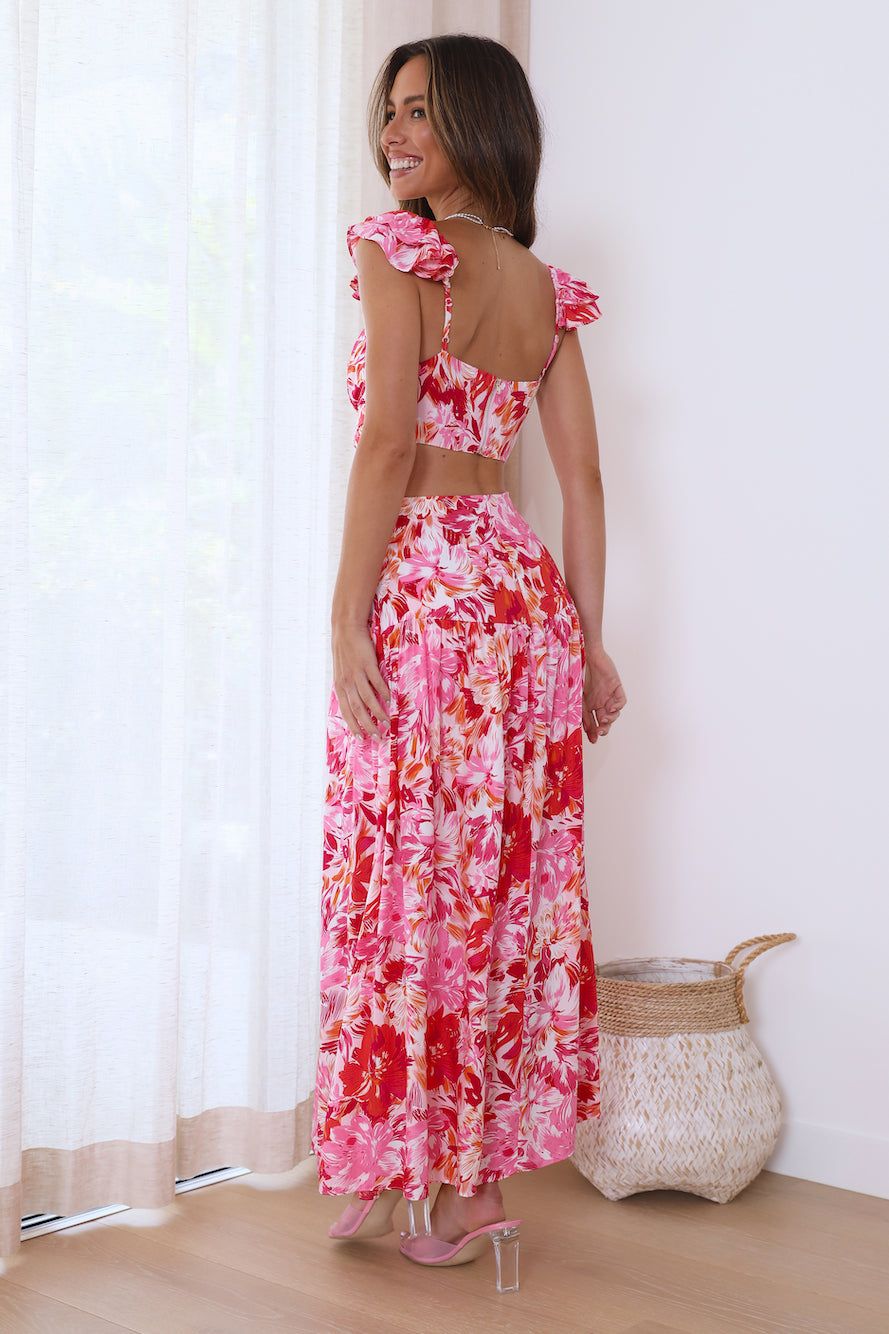 Love The Fit Midi Dress Pink sold by Hello Molly product image thumbnail 4
