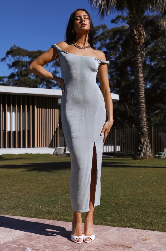 Draped On Me Maxi Dress Sage sold by Hello Molly