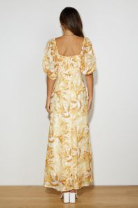 Poolside Event Midi Dress Yellow sold by Hello Molly