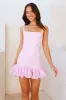 Majestic Masquerade Mini Dress Pink sold by Hello Molly