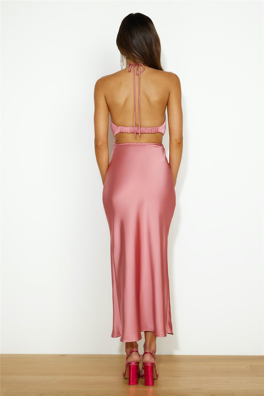 Glow Getter Maxi Dress Rose sold by Hello Molly product image thumbnail 5