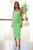 Fresh As The Tropics Midi Dress Green sold by Hello Molly
