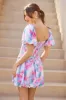 Fast Light Bubble Mini Dress Pink sold by Hello Molly