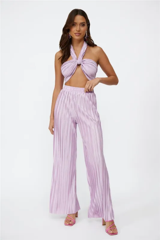 Set Heart Pants Lilac sold by Hello Molly