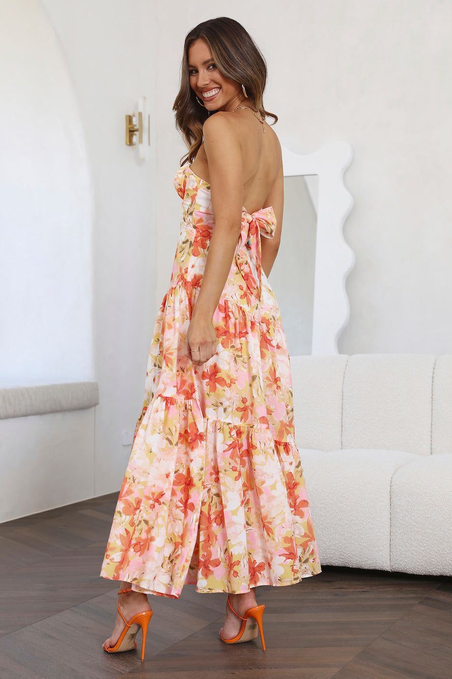 Daydream Look Midi Dress Floral sold by Hello Molly product image thumbnail 4