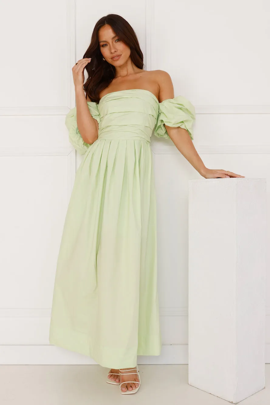 Birthday Picnic Maxi Dress Green sold by Hello Molly product image thumbnail 3