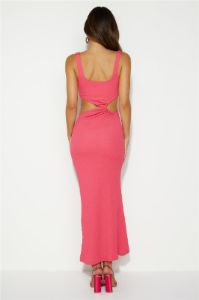 Polished Maxi Dress Pink sold by Hello Molly