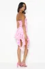 Dance Girl Dance Strapless Mini Dress Pink sold by Hello Molly